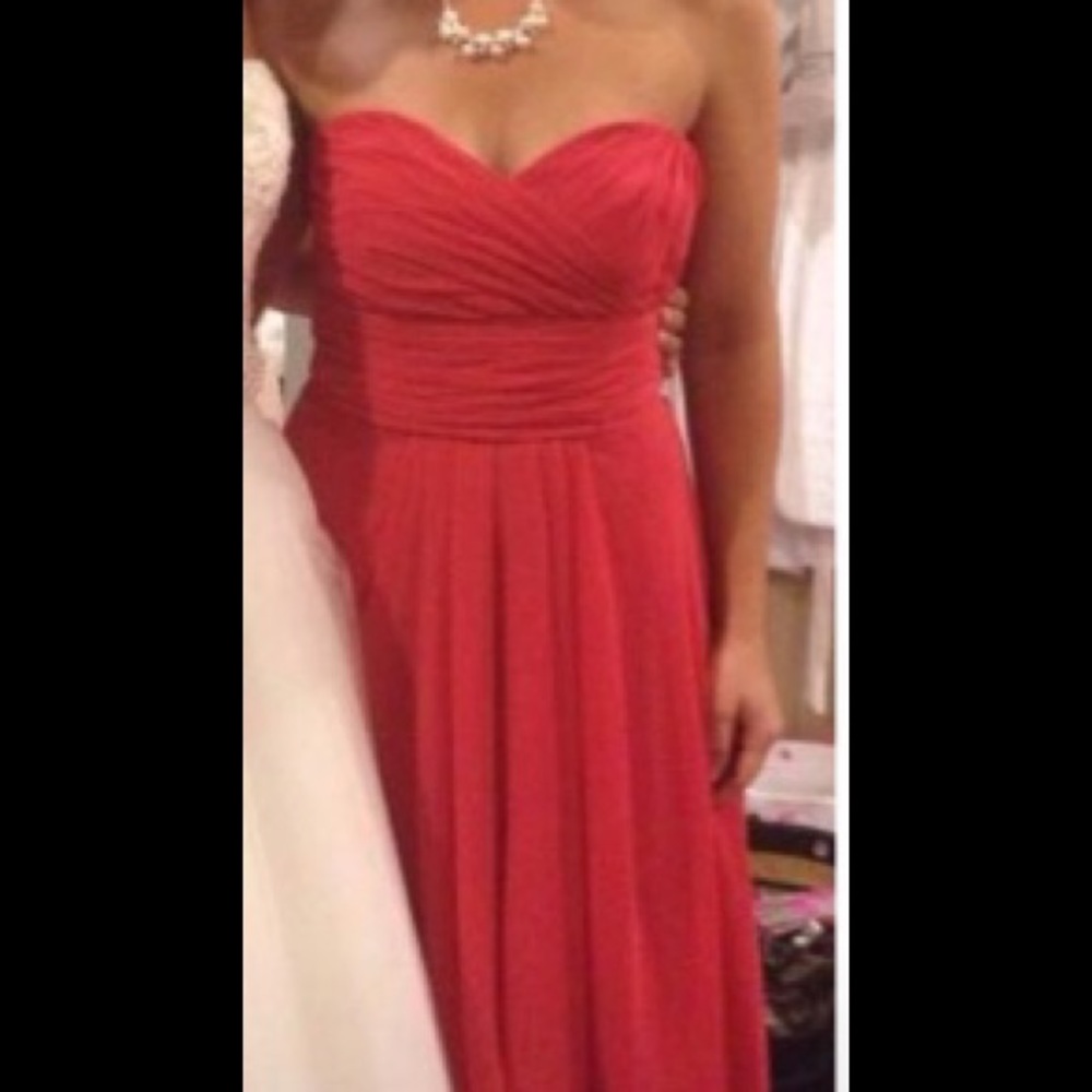 Beautiful red dress